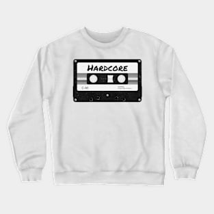 Retro 80s Music Hardcore Mixtape Crewneck Sweatshirt